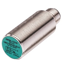 Pepperl&plus;Fuchs Inductive Proximity Metal Barrel Sensor; 18mm; Embeddable; 10-30VDC; NC; PNP; Connector - M12